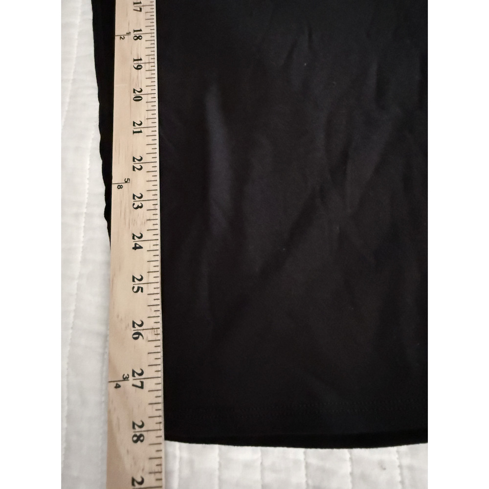 Naked Wardrobe 2 Piece Set Women's L Black Tank Top Midi Skirt Stretch NWT - Picture 8 of 11